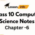 Class 10 Computer Science Chapter 6 Question Answer